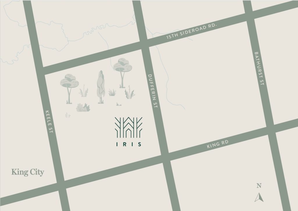 IRIS - King CIty Map